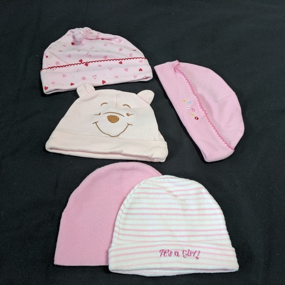 Bundle Infant hats 0-3 mos. - Picture 14 of 14